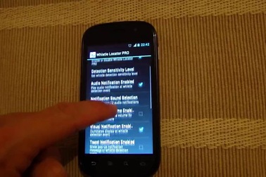 Thử nghiệm xác định vị trí của smartphone bằng tiếng huýt sáo