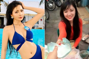 "Hot girl bán xôi" 10 năm trước nay bất ngờ thi hoa hậu, nhan sắc gây chú ý