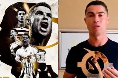 C.Ronaldo nhận giải Cầu thủ vĩ đại nhất mọi thời đại