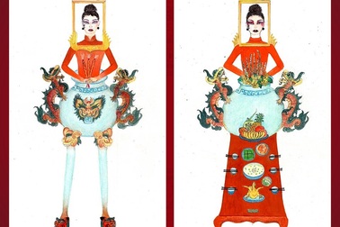 Thiết kế trang phục “bàn thờ”: Đánh đổi văn hoá lấy sự chú ý?