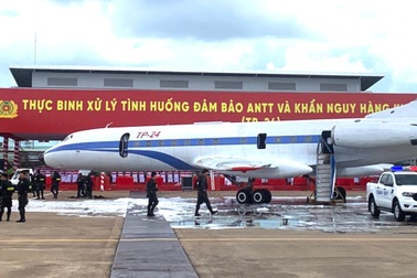 Thực binh xử lý tình huống chống khủng bố tại sân bay Tân Sơn Nhất