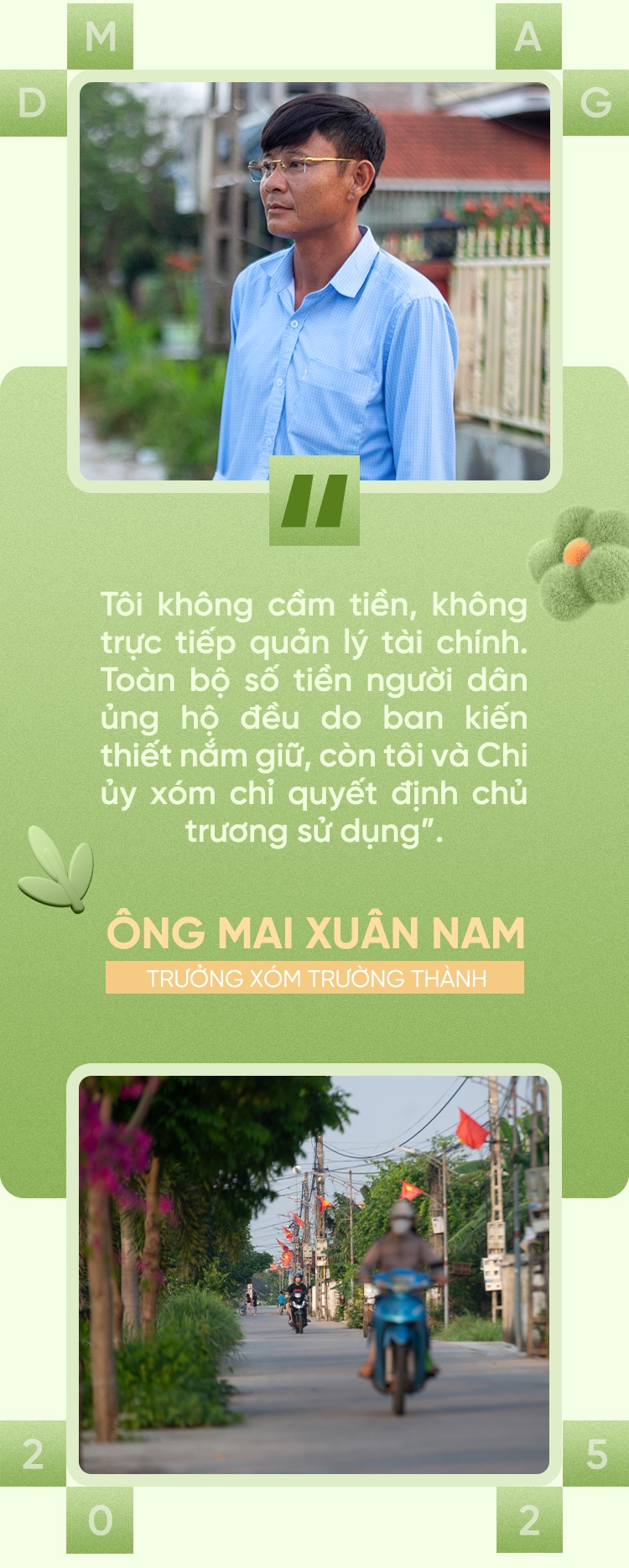 Người xóm trưởng làm nên kỳ tích trong xây dựng nông thôn mới kiểu mẫu - 7 Người xóm trưởng làm nên kỳ tích trong xây dựng nông thôn mới kiểu mẫu - 7