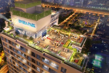 Tour thăm quan dự án Rivera Park vườn trên không