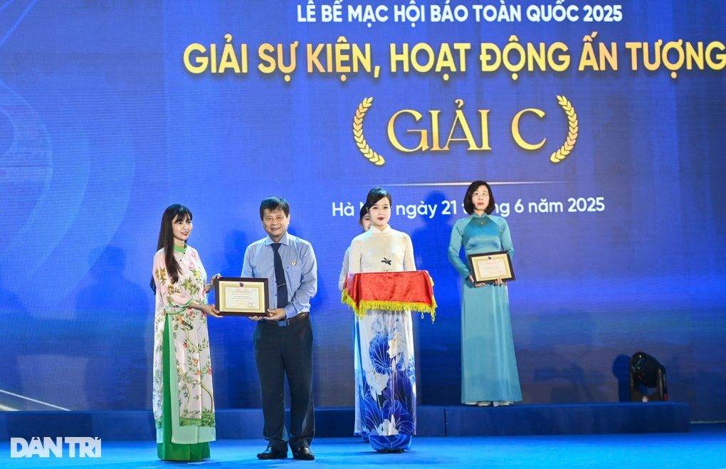 Báo Dân trí đạt giải C Sự kiện, hoạt động ấn tượng tại Hội Báo toàn quốc - 2