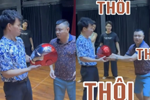 NSƯT Xuân Bắc lớn tiếng quát bạn thân Tự Long vì… quá nghịch ngợm