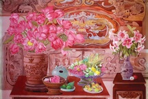 Trưng bày 36 tác phẩm nghệ thuật về đình làng Bắc Bộ