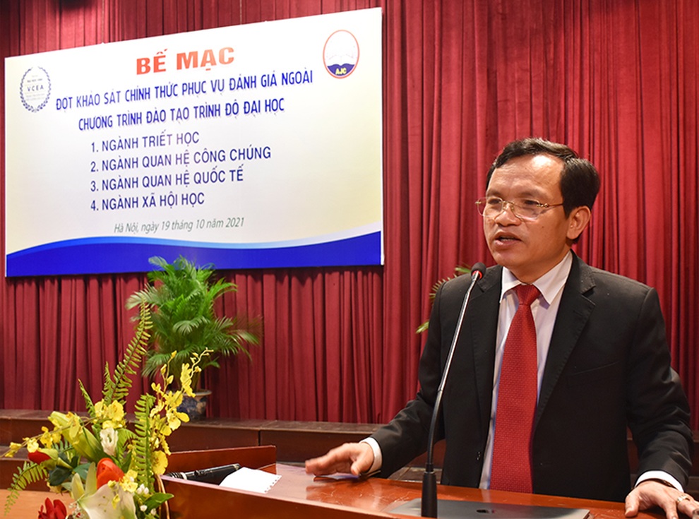 Hoàn tất khảo sát đánh giá ngoài tại Học viện Báo chí và Tuyên truyền - 2 Hoàn tất khảo sát đánh giá ngoài tại Học viện Báo chí và Tuyên truyền - 2