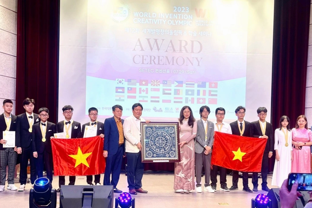Học sinh Hòa Bình giành 2 HCV Olympic phát minh và sáng chế thế giới - 1 Học sinh Hòa Bình giành 2 HCV Olympic phát minh và sáng chế thế giới - 1