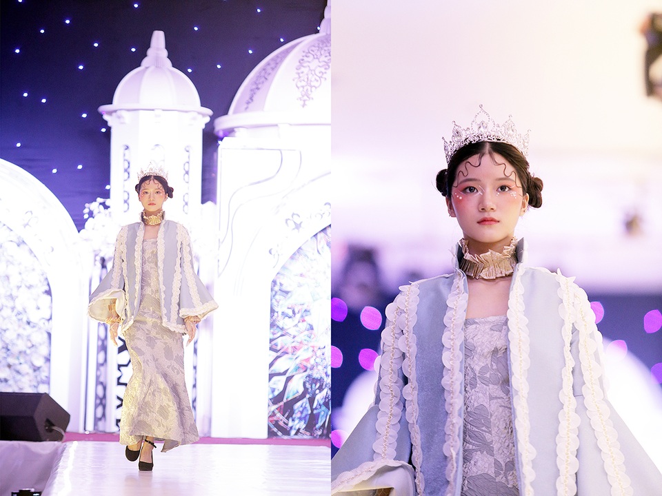 Chiêm ngưỡng những thiết kế thời trang độc đáo của học sinh Hà thành - 4 Chiêm ngưỡng những thiết kế thời trang độc đáo của học sinh Hà thành - 4