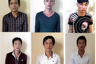 Bắt băng thu tiền bảo kê vườn cao su thanh lý