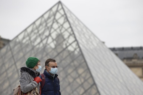 Ca mắc tăng vọt, Pháp thành tâm chấn Covid-19 mới ở châu Âu