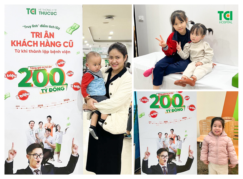 Hàng nghìn trẻ được quy đổi điểm tích lũy thành tiền khám tại Thu Cúc TCI - 1 Hàng nghìn trẻ được quy đổi điểm tích lũy thành tiền khám tại Thu Cúc TCI - 1
