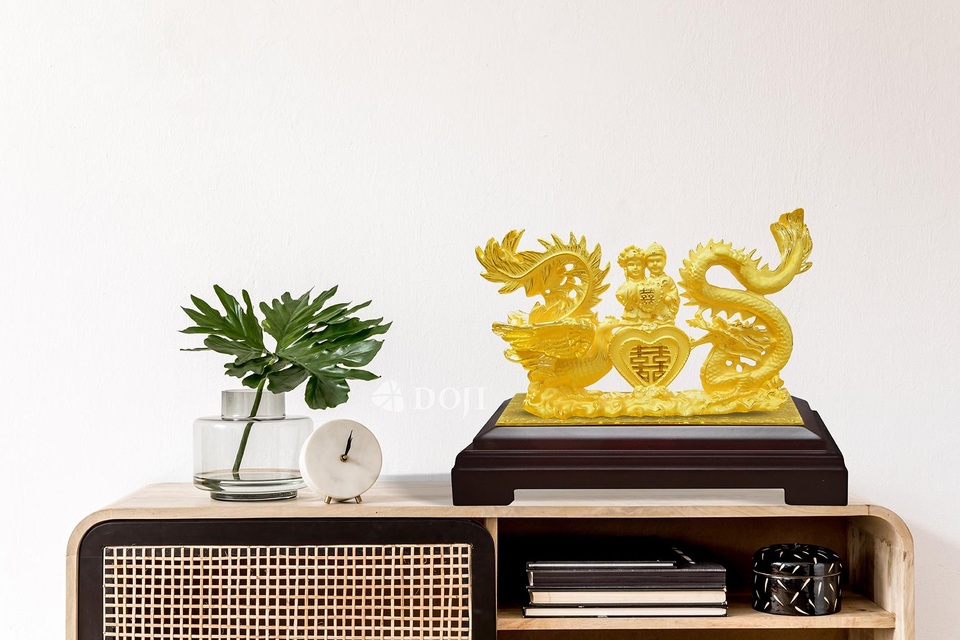 DOJI đưa biểu tượng phong thủy vào chất liệu vàng 24K - 3 DOJI đưa biểu tượng phong thủy vào chất liệu vàng 24K - 3