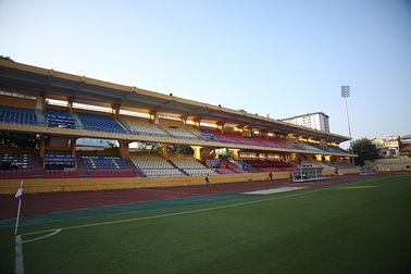 Sân Hàng Đẫy đẹp không kém Mỹ Đình trước trận Việt Nam - Campuchia