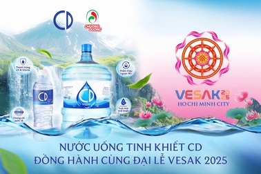 Nước uống tinh khiết đóng bình CD đồng hành cùng đại lễ Phật Đản VESAK 2025