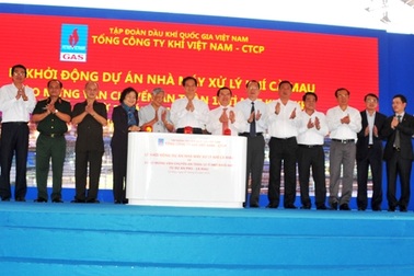 Khởi động Dự án Nhà máy xử lý khí 500 triệu USD   