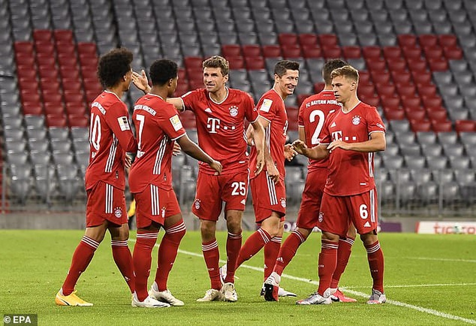 Bayern Munich thắng Schalke 8-0 ở ngày mở màn Bundesliga - 3 Bayern Munich thắng Schalke 8-0 ở ngày mở màn Bundesliga - 3