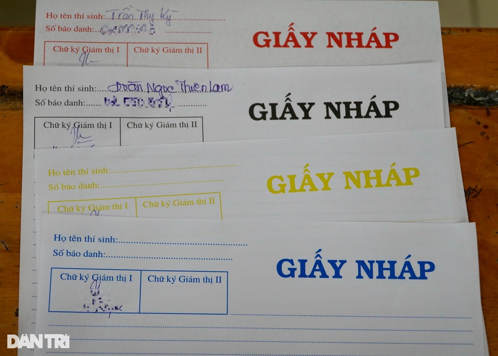 Mẫu giấy thi tốt nghiệp THPT phiên bản mới, thí sinh cần nắm vững - 6 Mẫu giấy thi tốt nghiệp THPT phiên bản mới, thí sinh cần nắm vững - 6