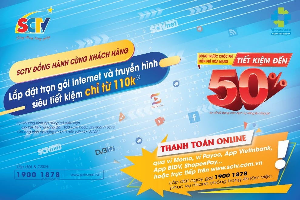 SCTV với nhiều ưu đãi hấp dẫn dịp cuối năm - 1 SCTV với nhiều ưu đãi hấp dẫn dịp cuối năm - 1