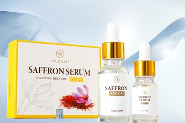 Dakami Saffron Serum - bộ đôi serum mờ sạm nám, làm trắng da