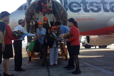 Cấp cứu thành công nữ hành khách trên máy bay