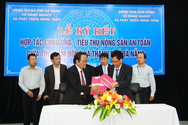 Đà Nẵng và Lâm Đồng ký thỏa thuận cung ứng rau sạch