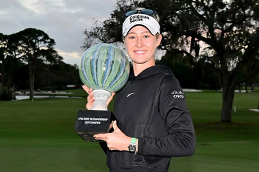 Nelly Korda vô địch giải golf Drive on Championship