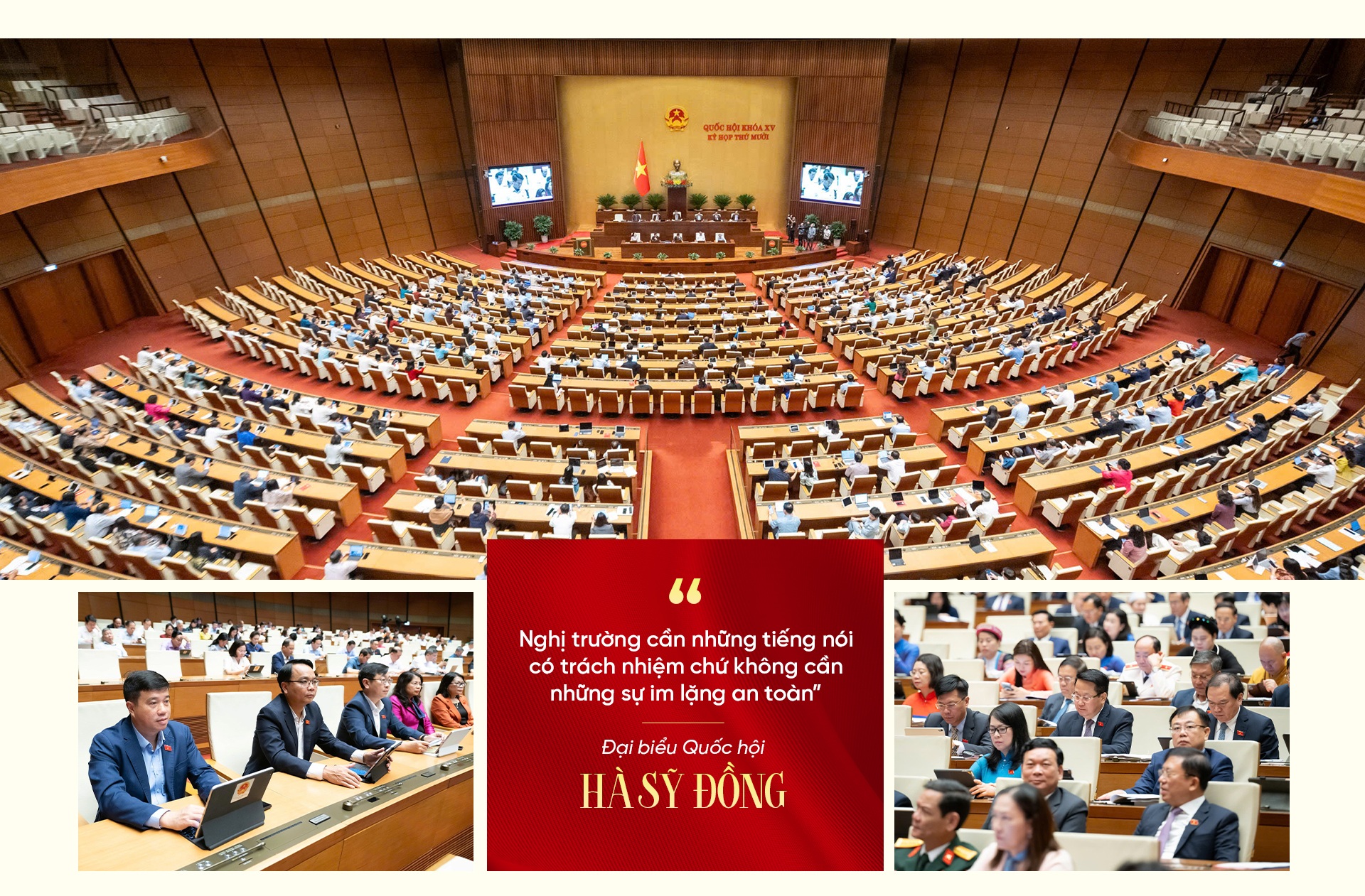 “Nghị trường cần tiếng nói có trách nhiệm, không cần sự im lặng an toàn” - 37