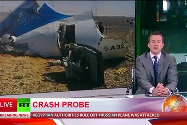 Máy bay Nga vỡ nát tại hiện trường