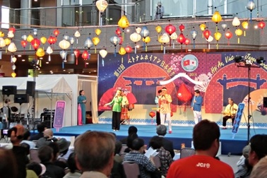 Đèn lồng Hội An lung linh trong lễ hội văn hóa ở Nhật Bản