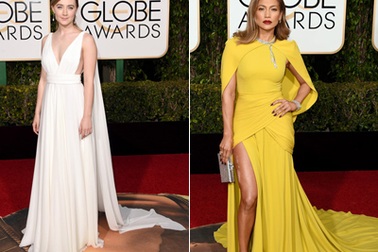 Những bộ cánh đẹp nhất trên thảm đỏ Quả Cầu Vàng