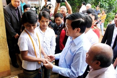 Chủ tịch nước yêu cầu cấp đất cho người dân thủy điện Sông Tranh 2