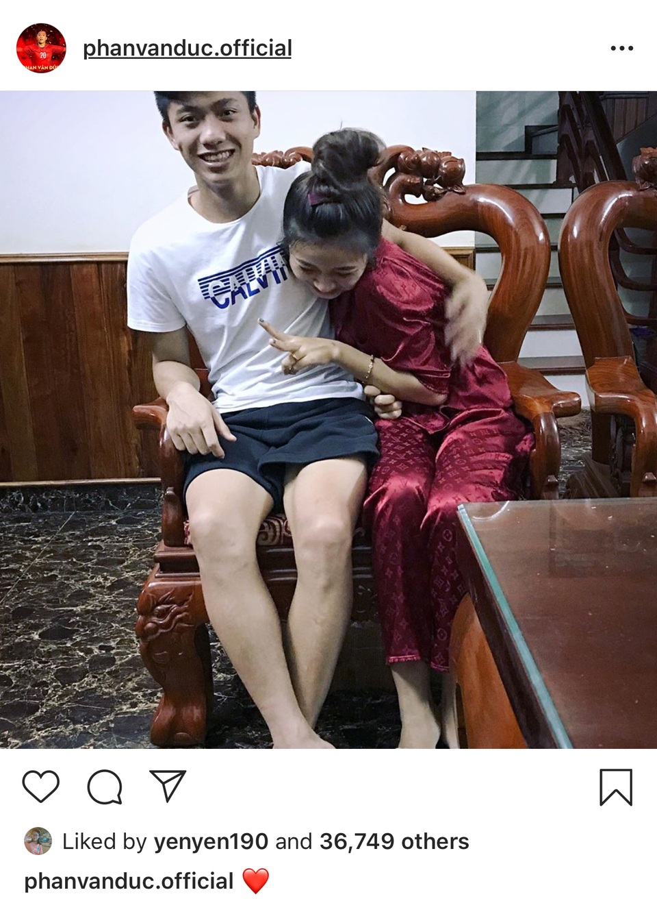Cầu thủ Phan Văn Đức lần đầu công khai bạn gái hot girl giữa tin đồn sắp kết hôn - 6 Cầu thủ Phan Văn Đức lần đầu công khai bạn gái hot girl giữa tin đồn sắp kết hôn - 6