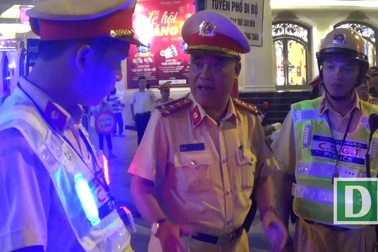 Đại tá Đào Vịnh Thắng nói về phương án phân luồng cho tuyến phố đi bộ mới