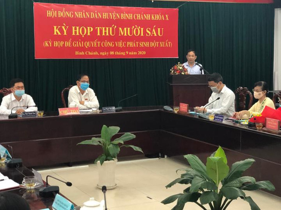 TPHCM: Huyện Bình Chánh có tân Chủ tịch - 1 TPHCM: Huyện Bình Chánh có tân Chủ tịch - 1