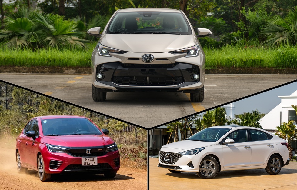 Tầm giá 600 triệu đồng chọn mua Toyota Vios, Hyundai Accent hay Honda City?