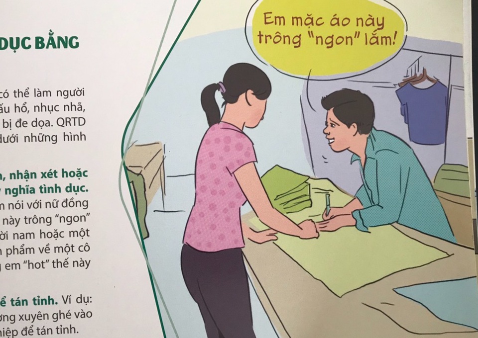 Tuyên truyền quấy rối tình dục nơi làm việc: Chưa kịp in! - 2 Tuyên truyền quấy rối tình dục nơi làm việc: Chưa kịp in! - 2