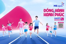 Thông điệp "Đồng hành là hạnh phúc" tại Happy Ekiden 2022