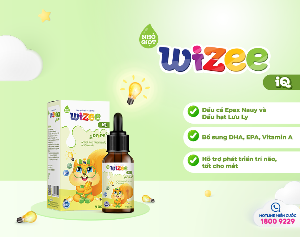 Nhỏ giọt Wizee IQ - Bí quyết bổ sung DHA cho bé dễ dàng và tiện lợi - 2 Nhỏ giọt Wizee IQ - Bí quyết bổ sung DHA cho bé dễ dàng và tiện lợi - 2