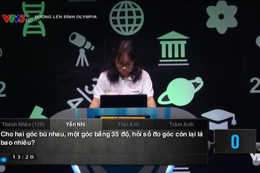 Yến Nhi là cô gái đầu tiên đạt kỷ lục điểm tuyệt đối ở phần thi Khởi động Đường lên đỉnh Olympia