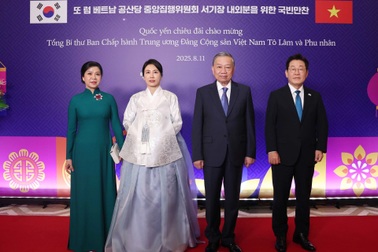 Tổng thống Hàn Quốc chủ trì Quốc yến chào mừng Tổng Bí thư Tô Lâm