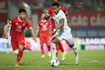 Ngoại binh tỏa sáng, CLB Nam Định thắng nghẹt thở Hải Phòng FC