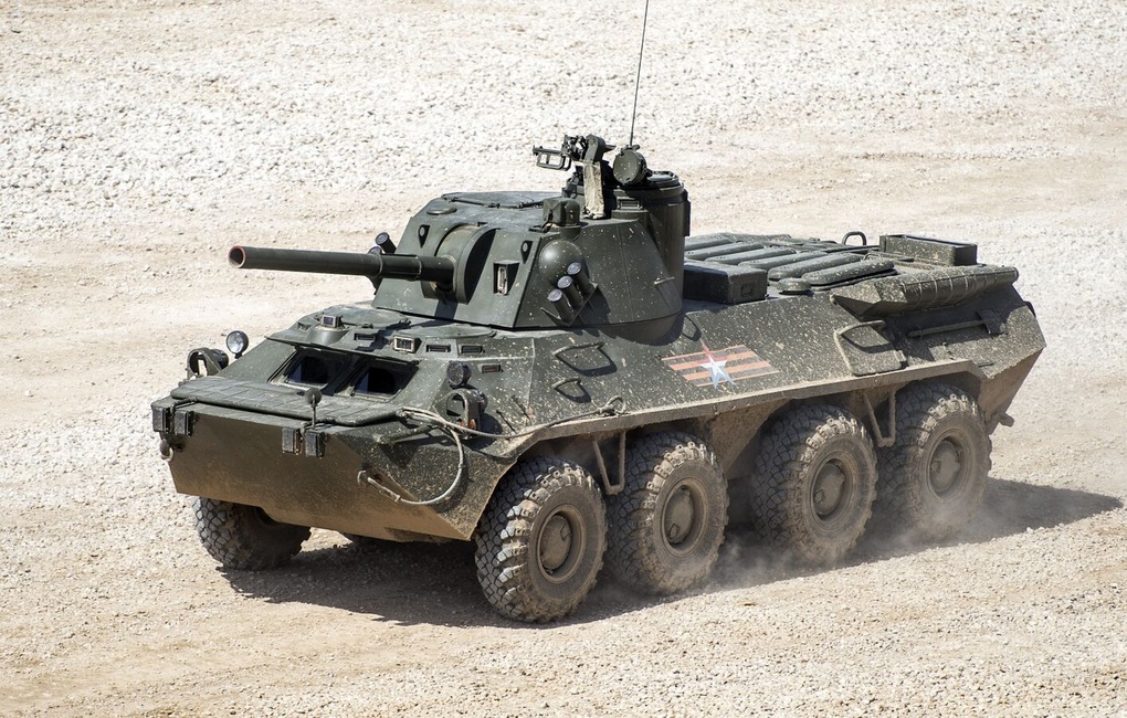 Uy lực siêu súng cối tự hành mạnh nhất thế giới Nga đưa đến Ukraine - 2 Uy lực siêu súng cối tự hành mạnh nhất thế giới Nga đưa đến Ukraine - 2