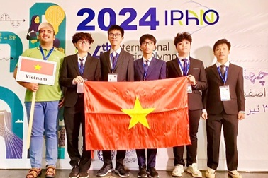 Đội tuyển Việt Nam "đại thắng" tại Olympic Vật lý quốc tế 2024