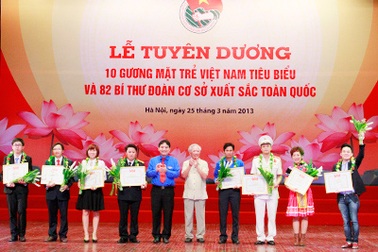 Vinh danh 10 gương mặt trẻ Việt Nam tiêu biểu 