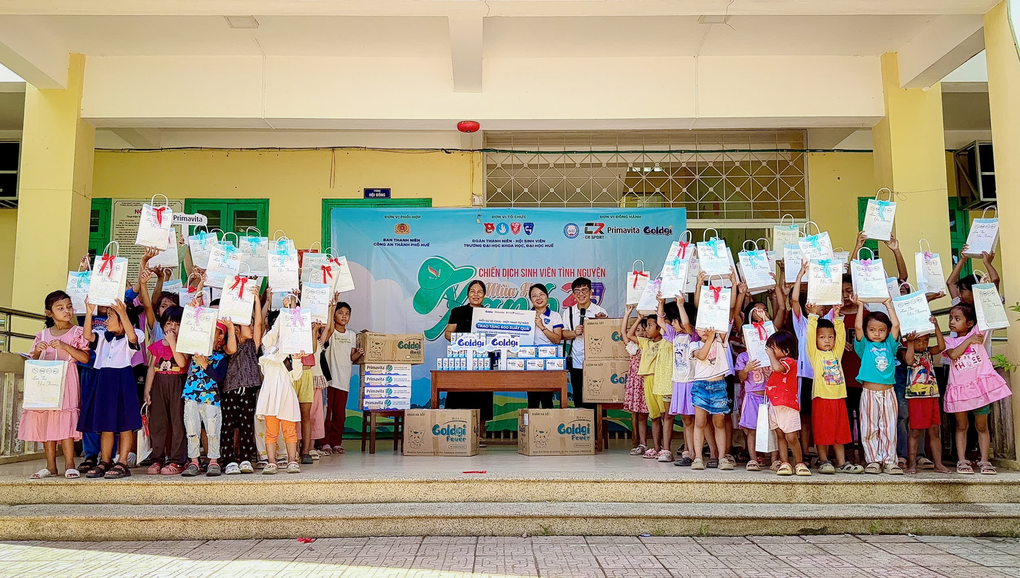 Goldgi cùng Primavita trao 600 suất quà đến trẻ khó khăn tại xã Long Quảng, TP Huế - 3