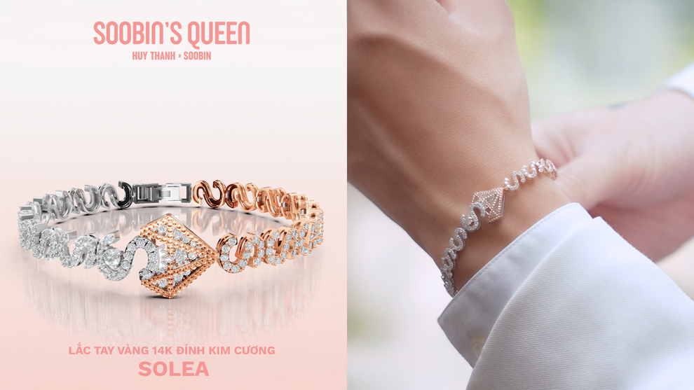 Đấu giá trang sức đặc biệt trong BST SOOBINs Queen góp Chương trình Nhân ái báo Dân trí - 1 Đấu giá trang sức đặc biệt trong BST SOOBINs Queen góp Chương trình Nhân ái báo Dân trí - 1