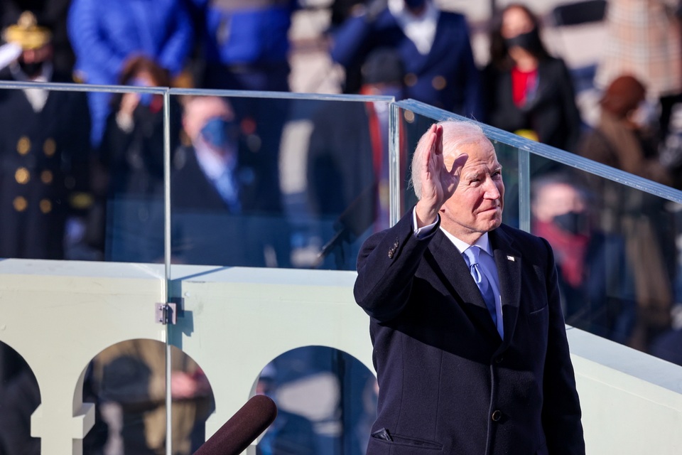 Những hình ảnh ấn tượng trong lễ nhậm chức của ông Biden - 24 Những hình ảnh ấn tượng trong lễ nhậm chức của ông Biden - 24
