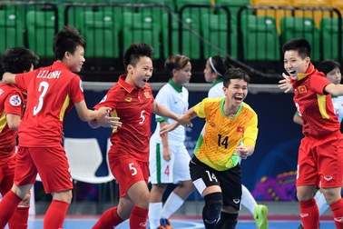 Đội tuyển futsal nữ Việt Nam vào bán kết giải châu Á 2018