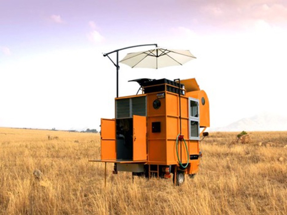 Khám phá nhà “xe kéo” siêu nhỏ tiện dụng - 5